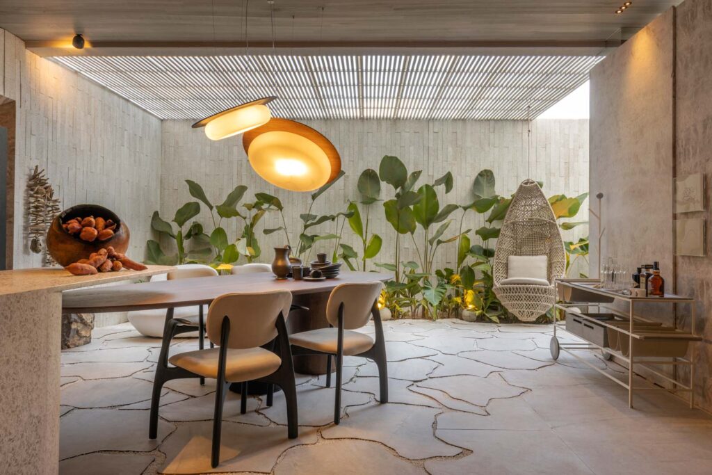 Ambiente da CASACOR Goiás 2022 com Revestimento Euro Terrazzo | Foto: Expedito Bezerra e Lucas Panobianco