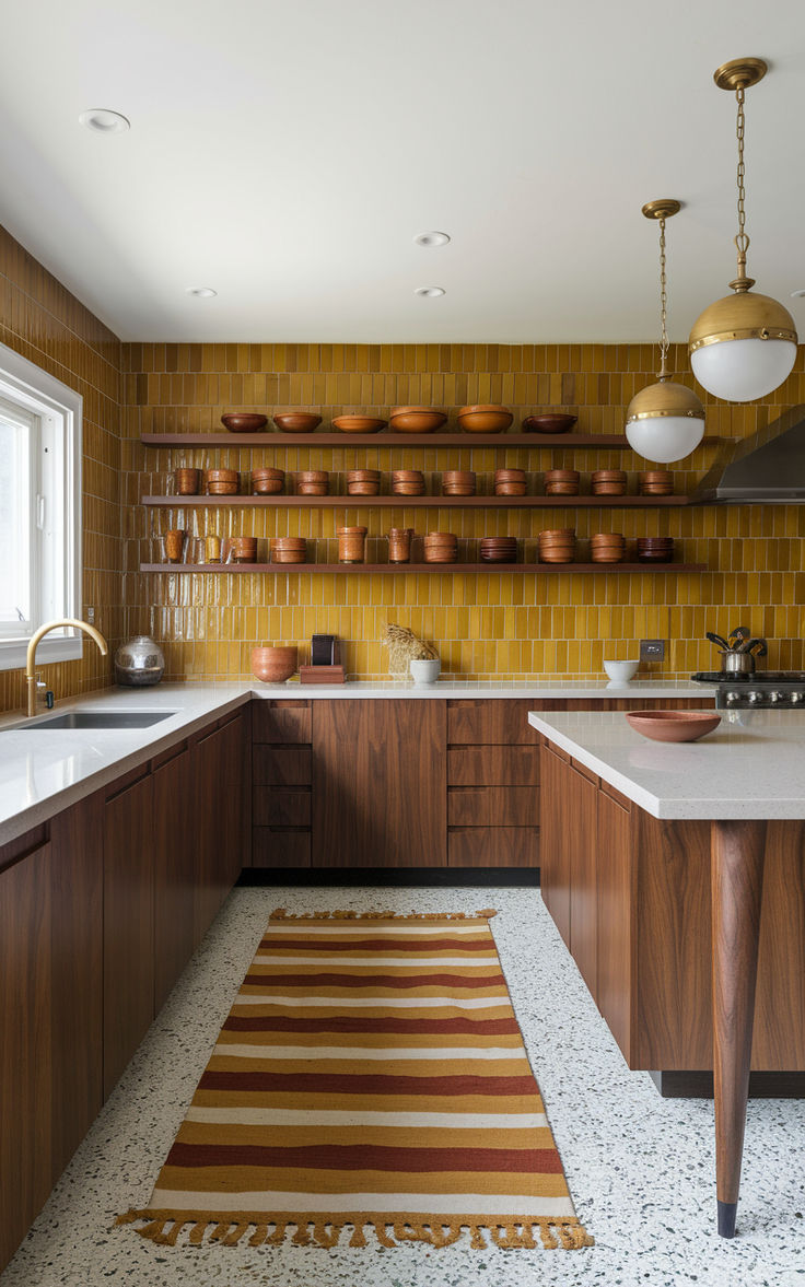 Tendência na Arquitetura: o estilo Mid-Century encontra o Terrazzo Italiano