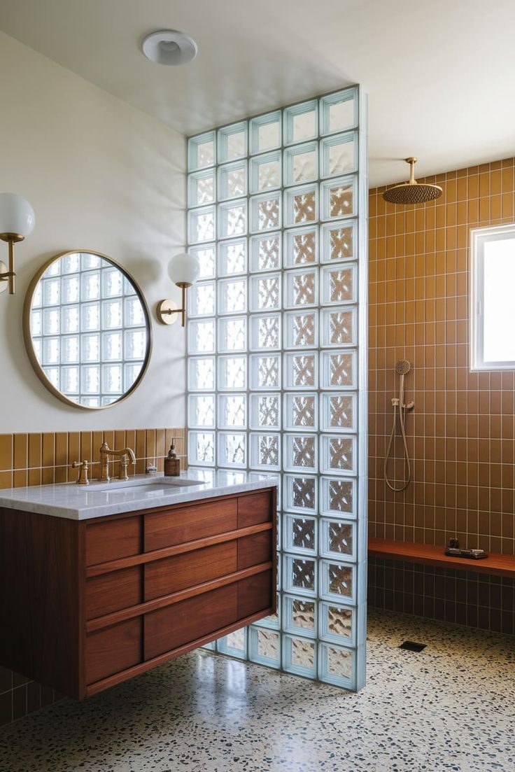 mid-century terrazzo