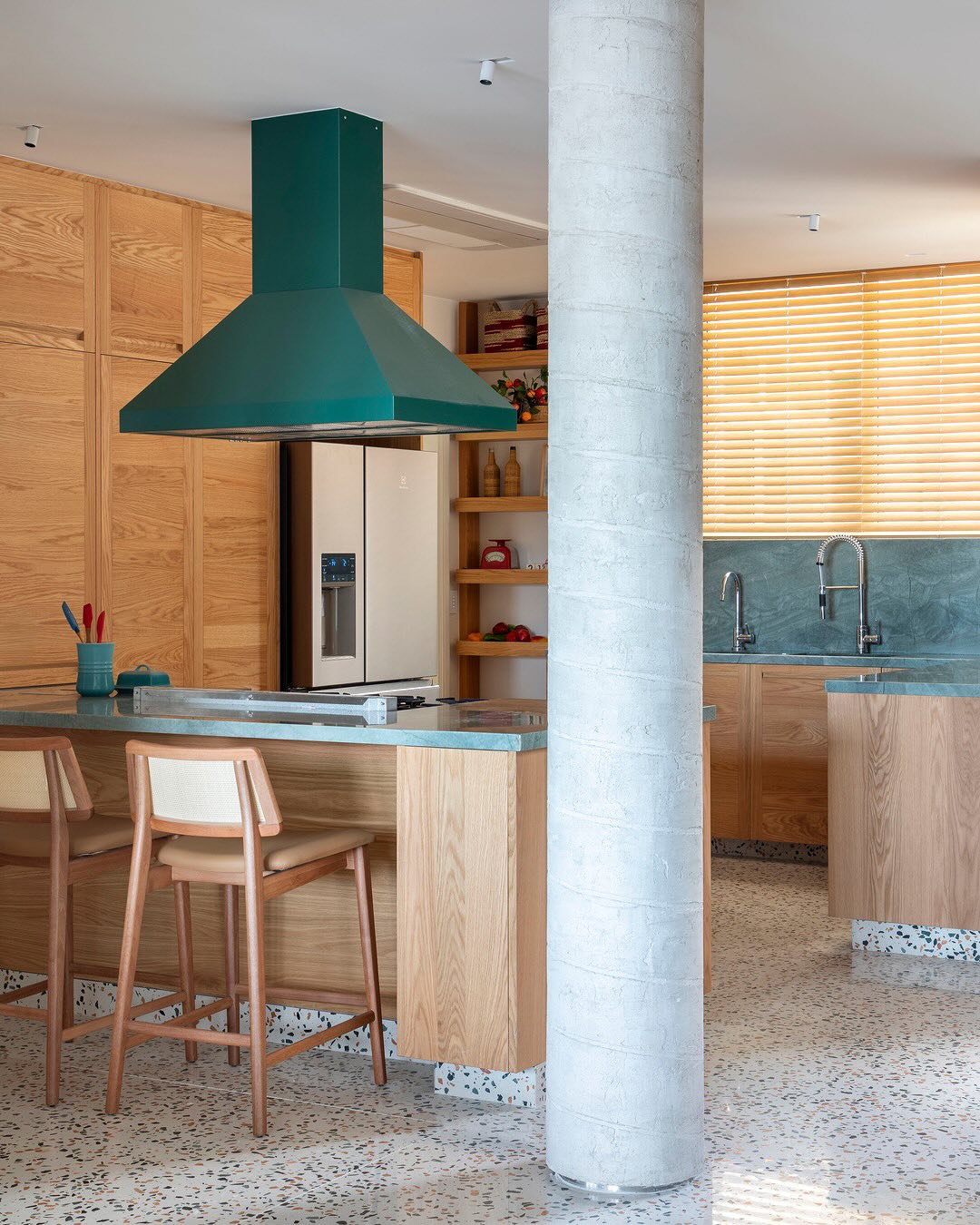 mid-century terrazzo