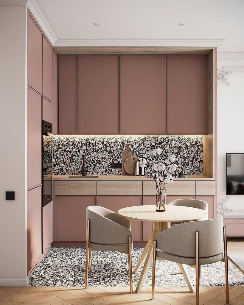 Inspirações para Cozinhas: o Terrazzo como protagonista no coração da casa