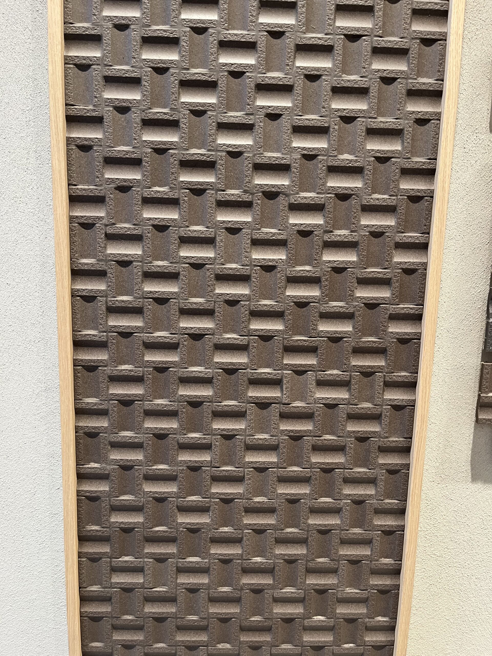 Cersaie 2025, Terrazzo e outros revestimento com desing de relevo