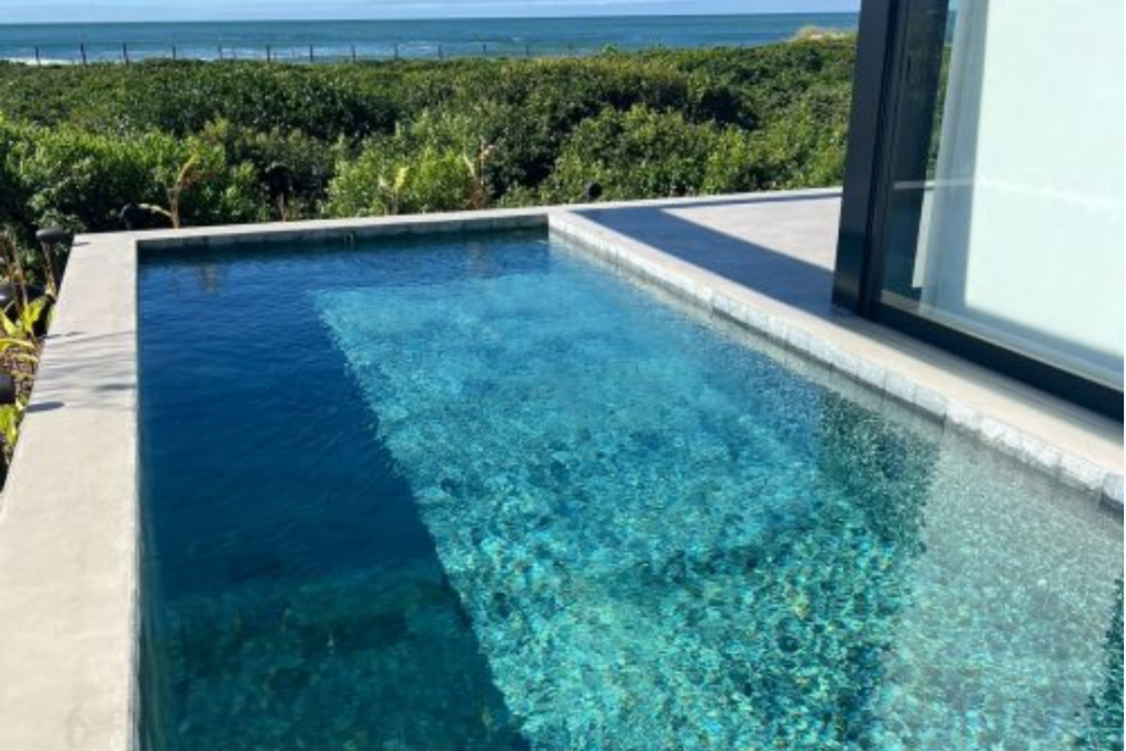 Revestimento em piscina, Euro Taj, revestimento em pedra natural para piscinas