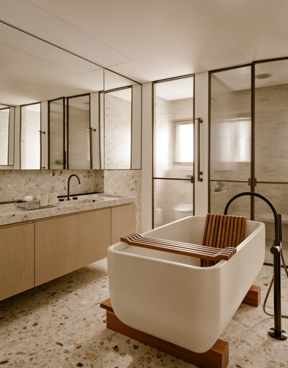 O Apartamento Sete do Arthur Casas e o Terrazzo que entrou para o A-List da ELLE Decoration