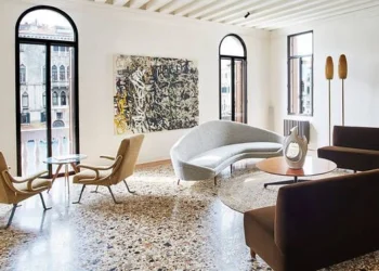 Projeto com Terrazzo Italiano Santa Margherita, representação oficial da Euro Terrazzo